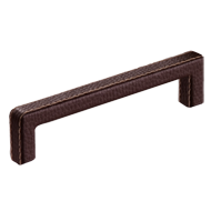 Cabinet Leather Handle - Brown Leather