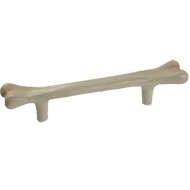 Bone Cabinet Handle in Ivory Finish fro