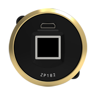 Fingerprint lock for furniture - Chrome