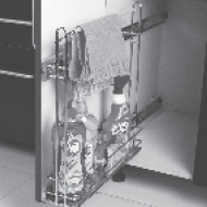 Detergent with Towel Pull Out - Stainle