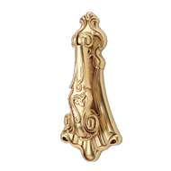 Door Knocker - French Gold Finish - LIB