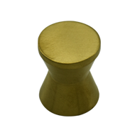 Damru Cabinet Knob  - PVD Gold Finish  