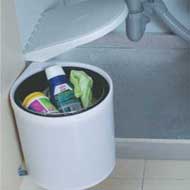 Swing Out Dustbin - White Colour - 12 L