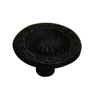 Iron Cabinet Knob - Black Colour