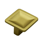 Cabinet Knob - Natural Brass Finish - 3