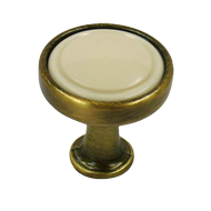 Cabinet Knob - 23mm - Antique Brushed w