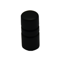 Cabinet Knob  - 12mm - Black  Colour