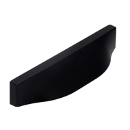 Small Cabinet Handle - 94mm - Black Col