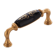 Luxury Ceramic Furniture Handle - 96mm 