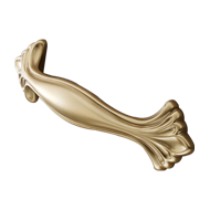 Cabinet Handle - Ivory Gold - 96mm