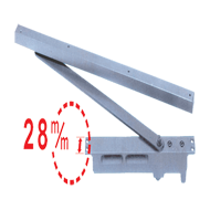 Concealed Door Closer - 28mm - Right