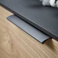 Aluminium Cabinet Handle - 200mm - Anti
