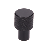 Cabinet Knob - 16mm - Matt Black Colour