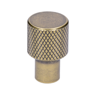 Cabinet Knob - 16mm - Vintage Gold Fini