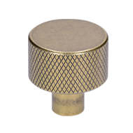 Cabinet Knob - 24mm - Vintage Gold Fini