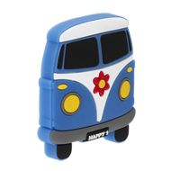 Kids Blue Colour Bus Design R