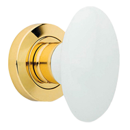 Flavia Door Knob on rose - Polished Bra