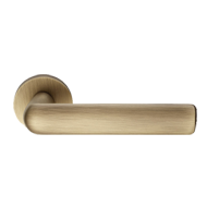 Strip Door Lever Handles on rose - Pati