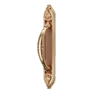 AISHA Door Pull Handle on Plate - Frenc