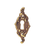 Key Hole - 62mm - Patine Escutcheon Fin