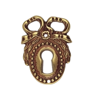 Key Hole - 48mm - Patine Escutcheon Fin