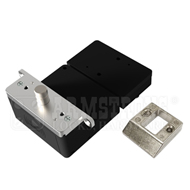 Invisible RFID Sliding Door Lock - Blac
