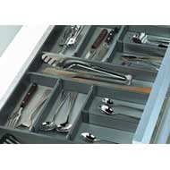 Cutlery Basket - Satin Cutlery Basket w