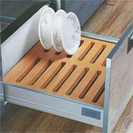 Wooden Plate Rack - 900mm