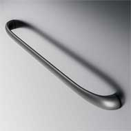 Cabinet Handle - 160mm - Old Silver Fin