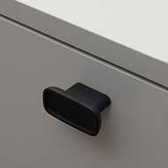 INK Cabinet Knob - Cast Iron Black Colo