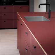 PLATO Cabinet Knob - Aluminium Brushed