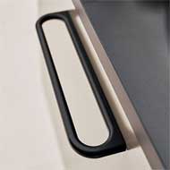 LUCK Cabinet Handle - Black Colour - 1