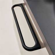 LUCK Cabinet Handle -  Black Colour - 1