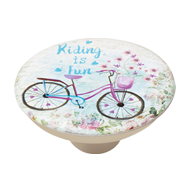 Colorful Bicycle Kids Cabinet Knob - 50