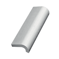 INVERT Cabinet Handle - Inox Look Finis