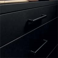 BOUNCE Cabinet Handle - Matt Black Fini