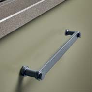 Cabinet Handle - Inox Look Finish - 160