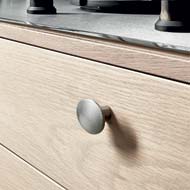 Cabinet Knob - Inox Look Finish - 50mm