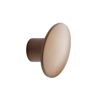 Cabinet Knob - Brushed Brass Finish - 5