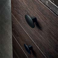 Cabinet Knob - Matt Black Finish - 50mm