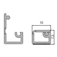Cable Cover Profile with adhesive