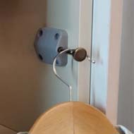 Hanger Peg Mount - Mocha Finish