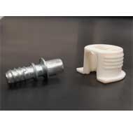Concealed Shelf Support - Dia 15mm - Fr