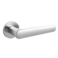 Lugano Door Handle With Yale Key Hole -