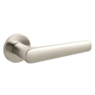 Lugano Door Handle With Yale Key Hole -