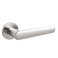 Lugano Door Handle With Yale Key Hole -