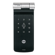 Smart Door Lock with Remote - Black Col