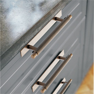 Cabinet Handle - Antique Brass Finish -