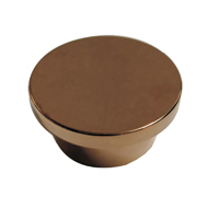 DOT Cabinet Knob - 55mm - Rose Gold Fin