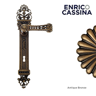 Giuseppina - Door lever Handle on Plate